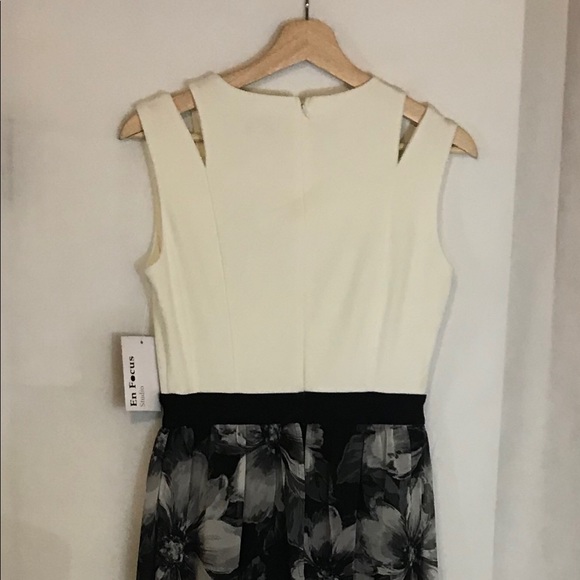 Enfocus Cream&Black Pants Outfit Size 4 C16 - Picture 5 of 8